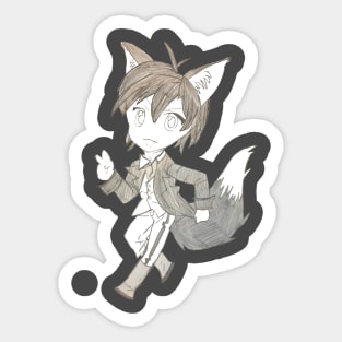 Chibi Fox Boy Sticker